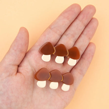 Duo de barrettes Bolets