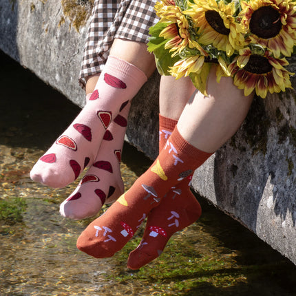Chaussettes Cueillette de champignons