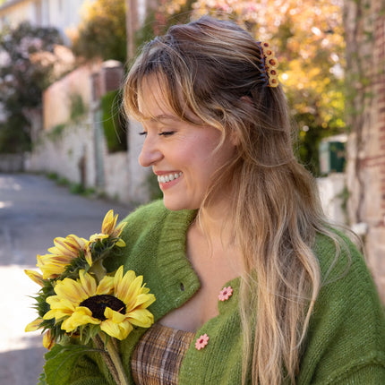 Duo peignes de coiffures Tournesols