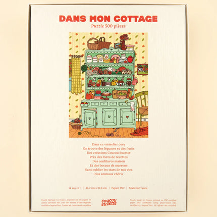 Puzzle Dans mon cottage (500 pièces)