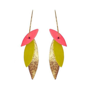 NEW Boucles d’oreilles Demisel - Josepha créoles Jaune