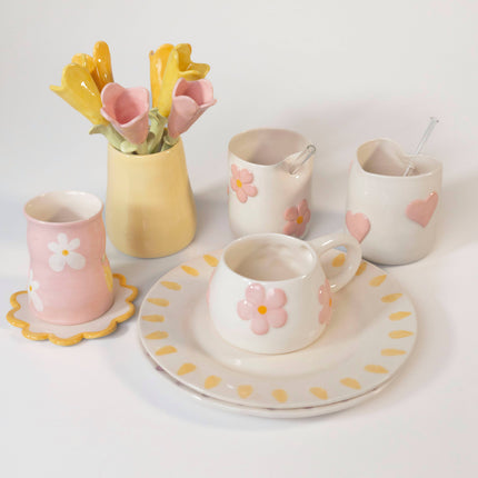 Gobelet en céramique Blomma 240 ml Rose XL