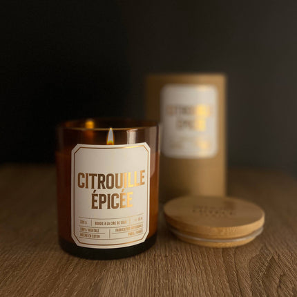 Bougie Parfumée Citrouille Épicée