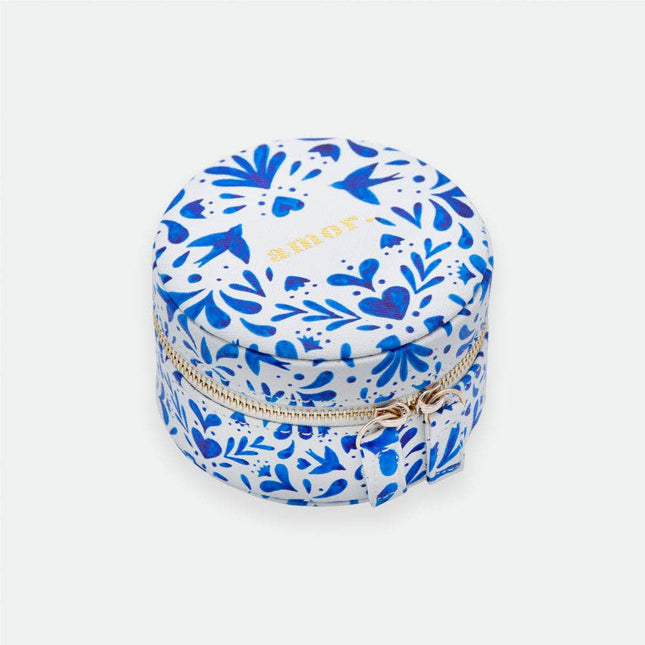 Boîte à bijoux Hirondelles bleues