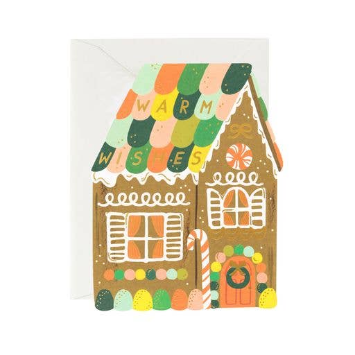 NEW Carte maison en pain d'épice - Rifle Paper Co