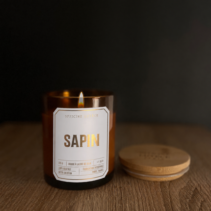 Bougie Parfumée Sapin - 220g