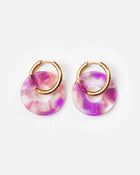 Boucles d'oreilles Donuts Pink