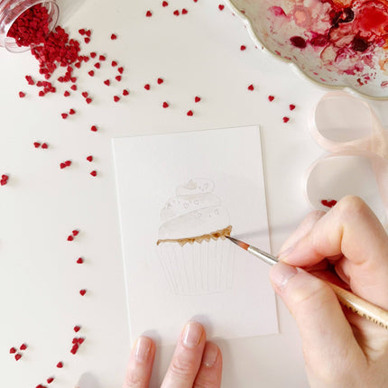 NEW Cartes à peindre gourmandises