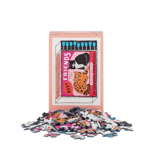 NEW Mini Puzzle Friends cats - 99 pièces