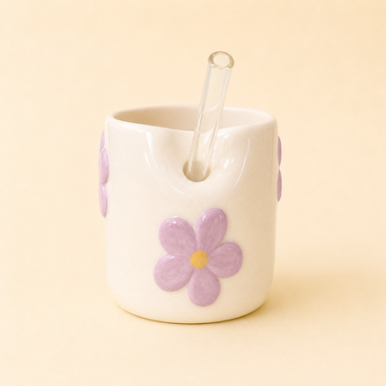 Gobelet en céramique Blomma (240 ml Lila XL)