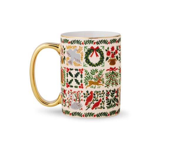 NEW Tasse en porcelaine Christmastide - Rifle Paper Co