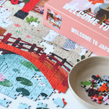 Puzzle 1000 pièces « Welcome to Japan »