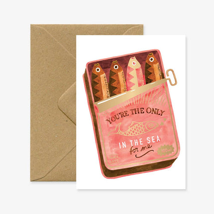 NEW Carte You are the only in the sea