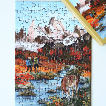 Mini-puzzle 99 pièces Patagonie