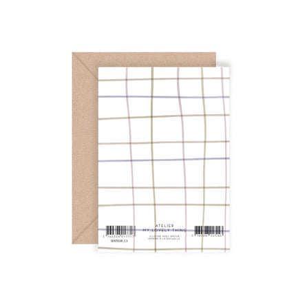 Carte double « Senteur »