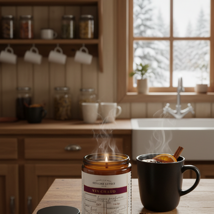 NEW Bougie parfumée Vin Chaud