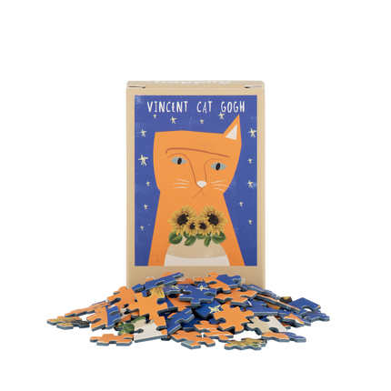 Mini puzzle 99 pièces - Vincent Cat Gogh