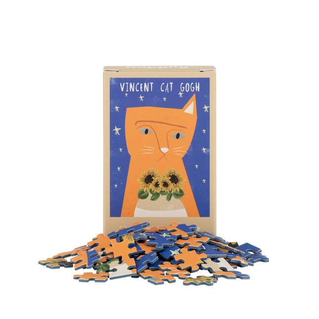 Mini puzzle 99 pièces - Vincent Cat Gogh