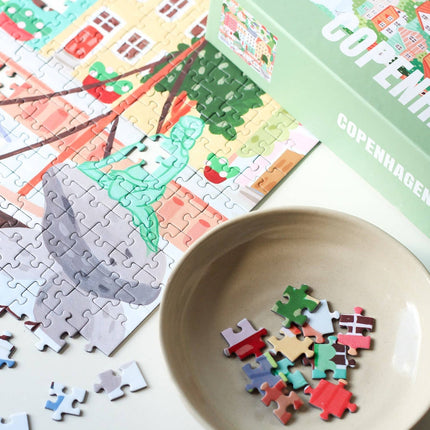 NEW Puzzle Copenhague 1000 pièces - Piecely