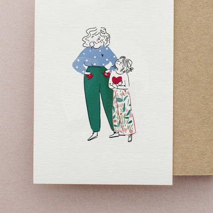 Carte double « Amour »