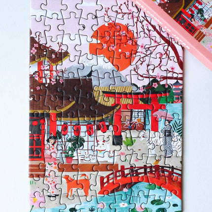 Mini-puzzle 99 pièces Bienvenue au Japon