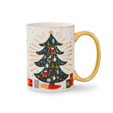 Tasse en porcelaine Holiday Tree