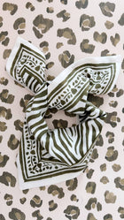 NEW Foulard Zèbre Kaki (small)