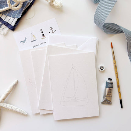 NEW Cartes à peindre La mer