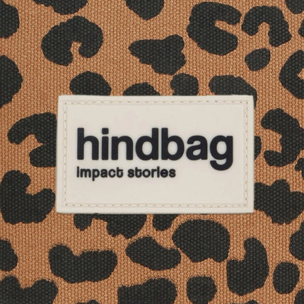 Sac Claude Léopard cannelle