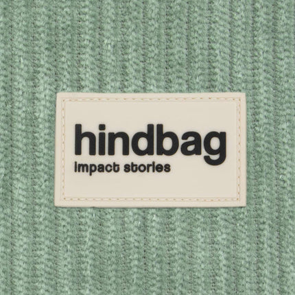 NEW Sac banane Olivia Velours Vert d'eau