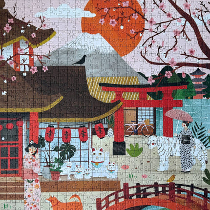Puzzle 1000 pièces « Welcome to Japan »