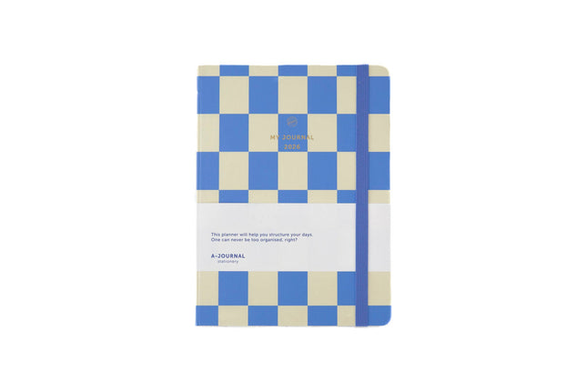 NEW Journal 2026 - carreaux bleu