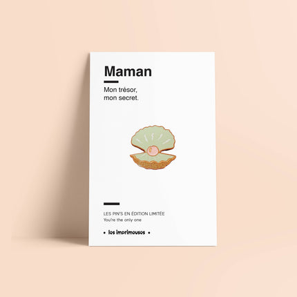 Pin’s Perle Rare - Maman