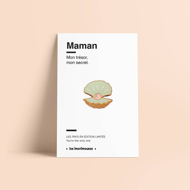 Pin’s Perle Rare - Maman