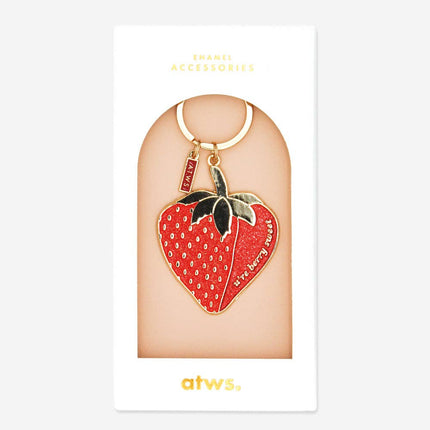 Porte-clés Fraise