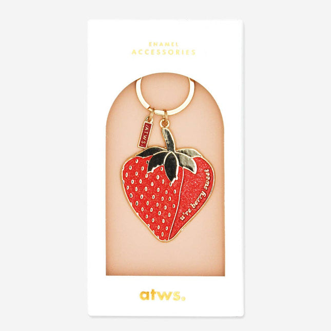 Porte-clés Fraise