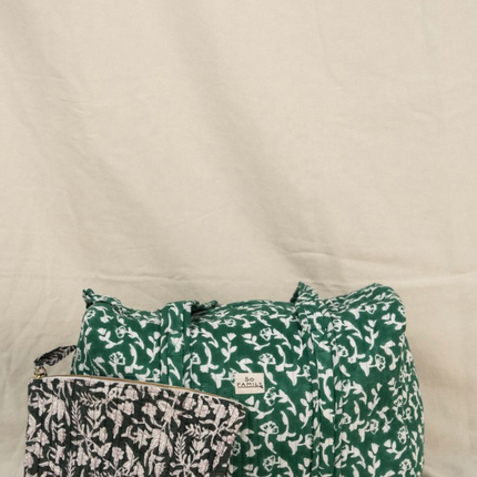 Grande pochette Calcutta Green