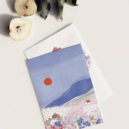 Carte double « Hillside »