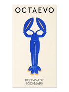 Marque-page en laiton Homard bleu