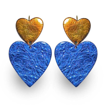 NEW Boucles d’oreilles Grand amour Bleu