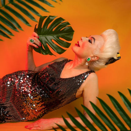 Grande pince à cheveux Toucan