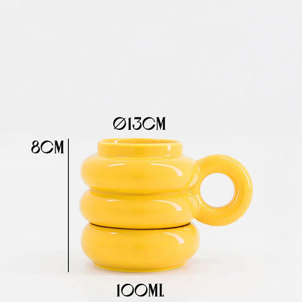 Tasse John jaune