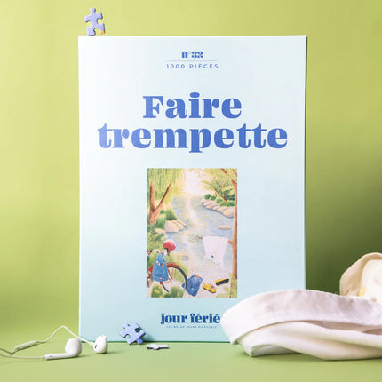 Puzzle 1000 pièces Faire trempette