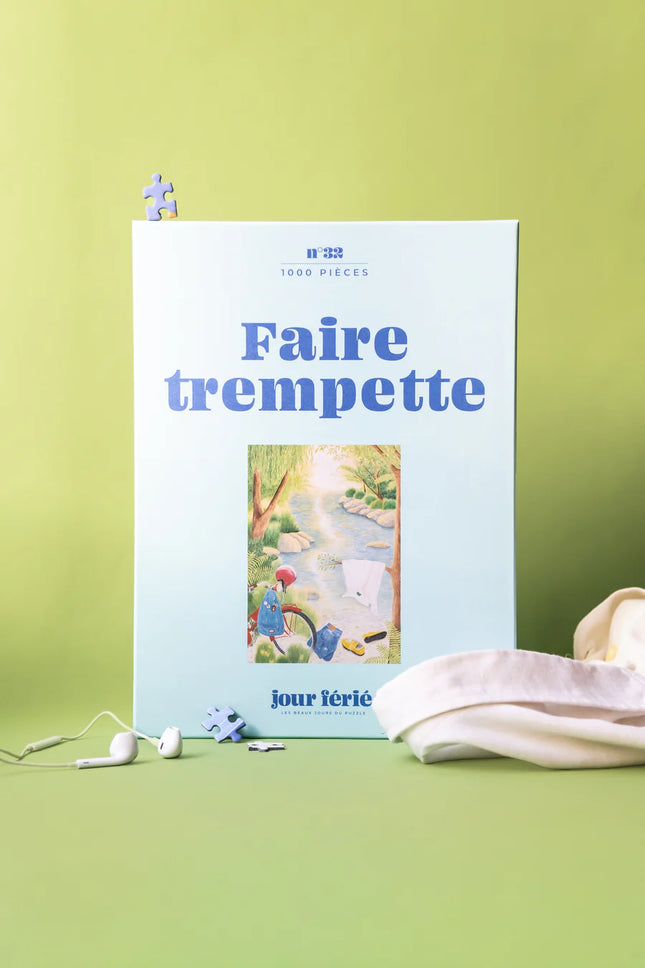 Puzzle 1000 pièces Faire trempette