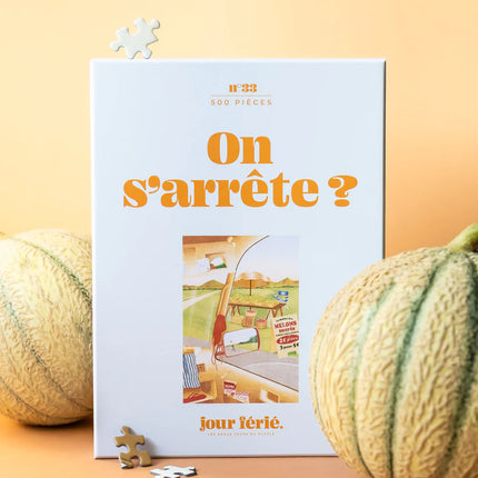 Puzzle 500 pièces On s'arrête ?
