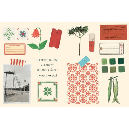 NEW Carnet de stickers - Le bazar