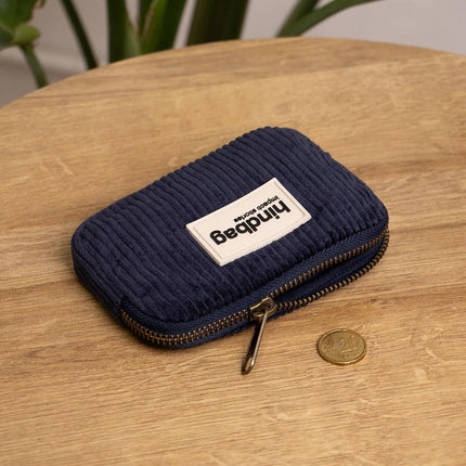 NEW Porte monnaie Lili Velours marine