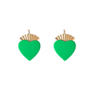 Boucles d’oreilles Lou Vert granny