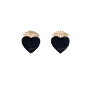 NEW Boucles d’oreilles Lou Demisel - Noir