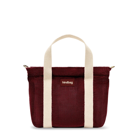 Sac Louise Velours bordeaux